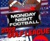 2022 Toptracer Monday Night Football League Oct.10-Dec.12 7:30pm